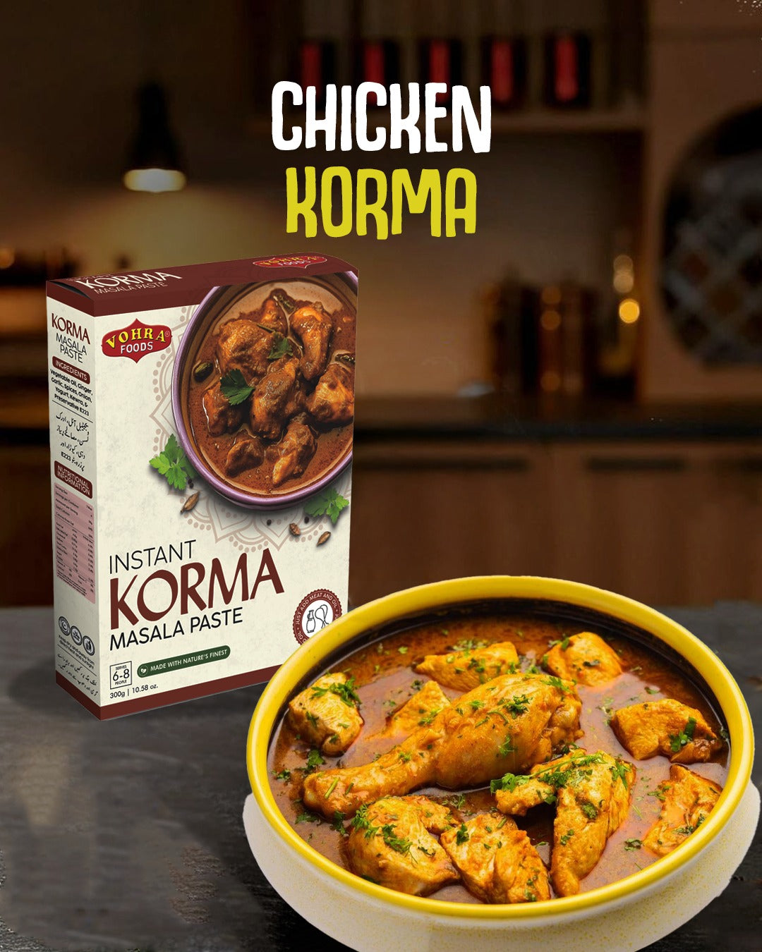 Instant Korma Masala Paste 300g